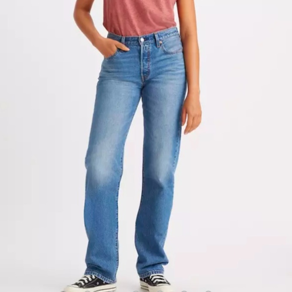 Levi’s 501 Mid-Rise Lightweight Jeans